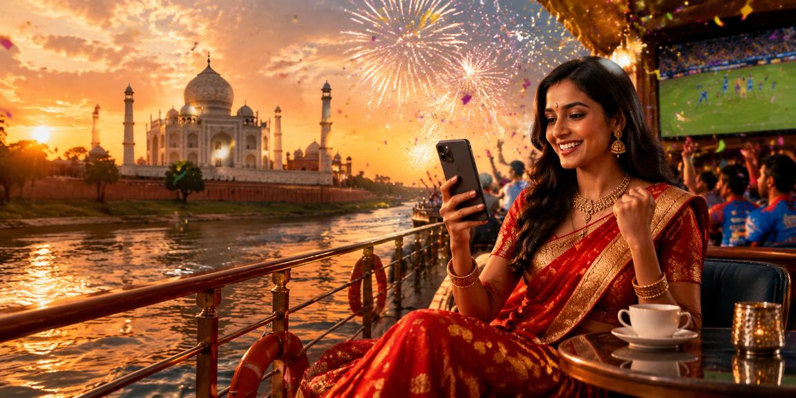 People enjoying Teen Patti card game at table